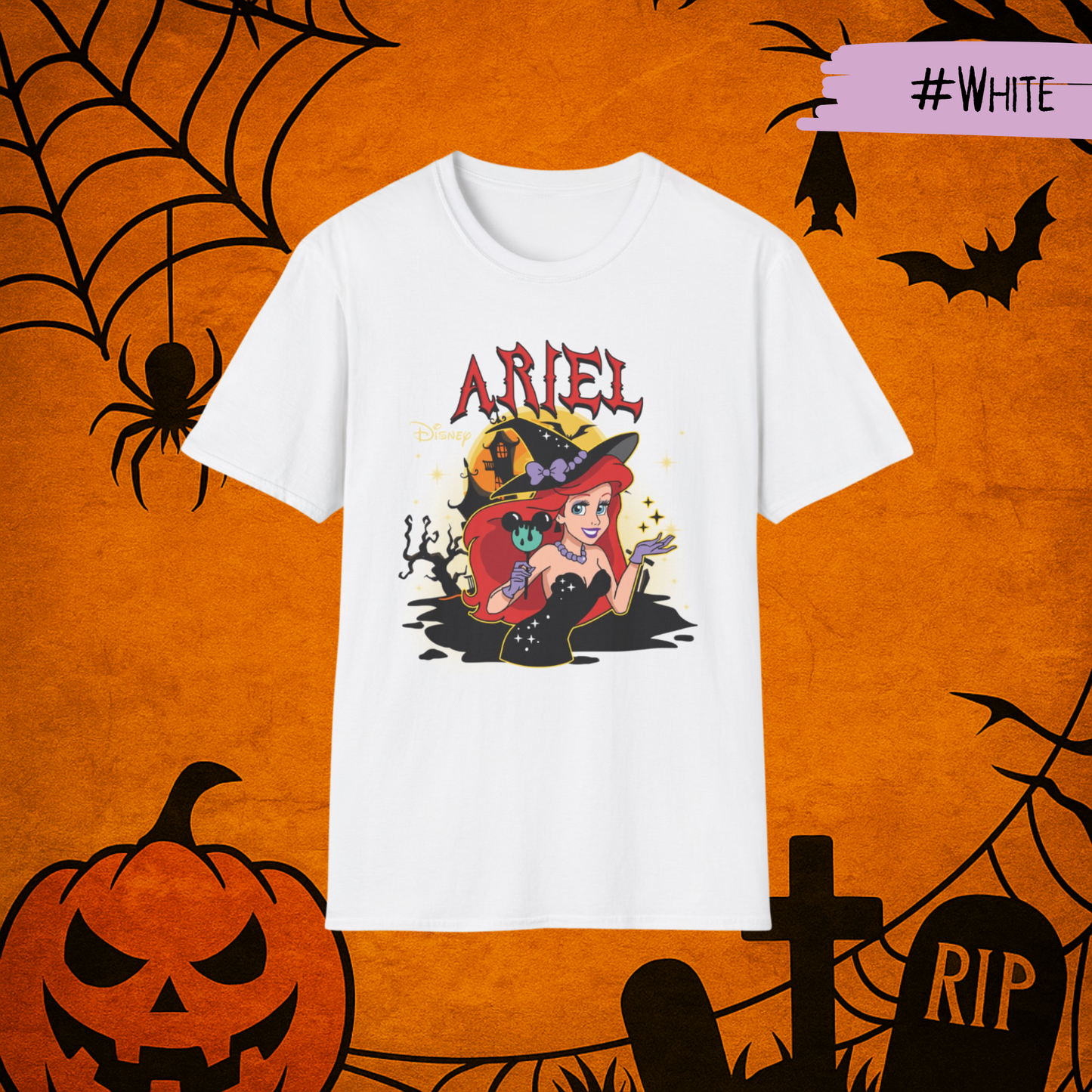 Ariel Disney Princess Shirt, Halloween Princess Shirt, Princess Matching Shirt, Halloween Disney Shirt, Halloween Girls Trip Shirt
