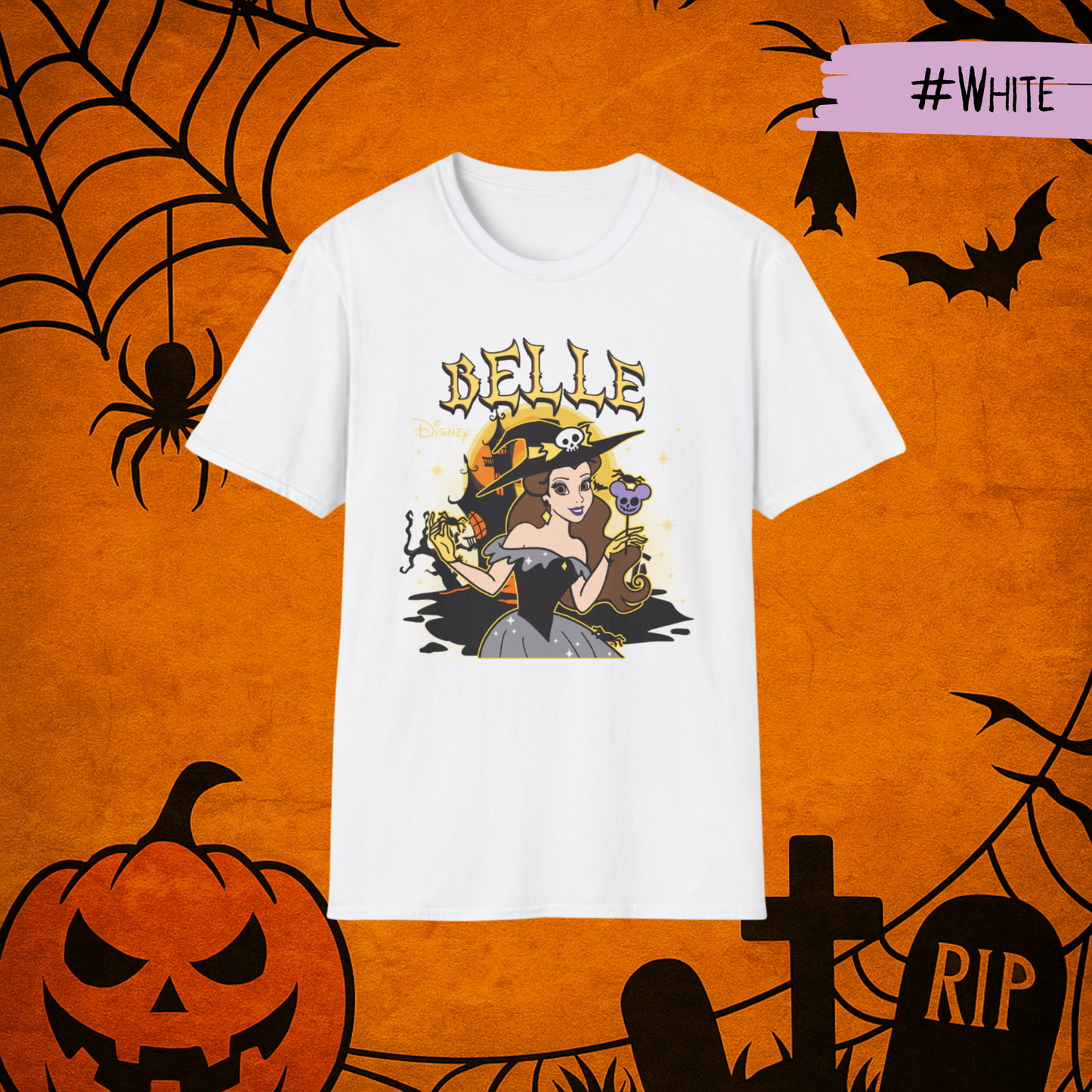 Belle Disney Princess Shirt, Halloween Princess Shirt, Princess Matching Shirt, Halloween Disney Shirt, Halloween Girls Trip Shirt