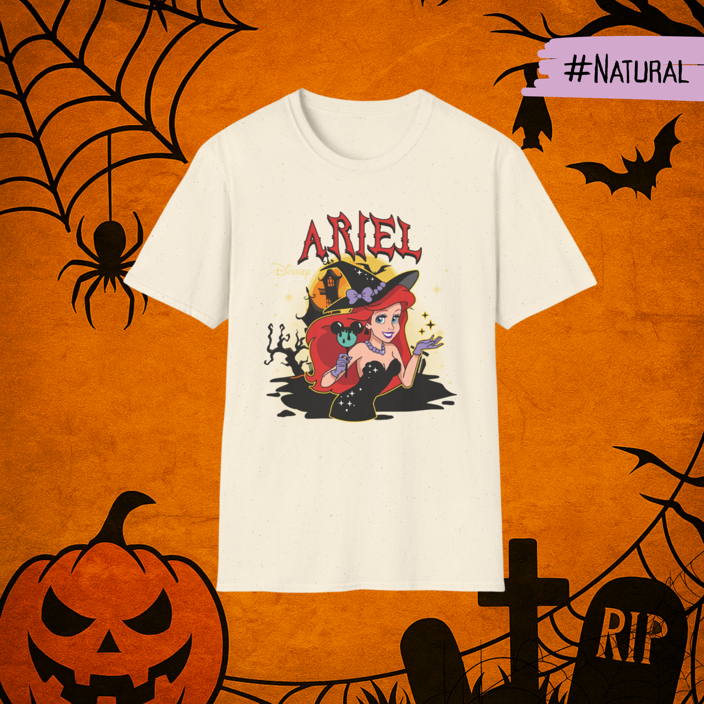 Ariel Disney Princess Shirt, Halloween Princess Shirt, Princess Matching Shirt, Halloween Disney Shirt, Halloween Girls Trip Shirt