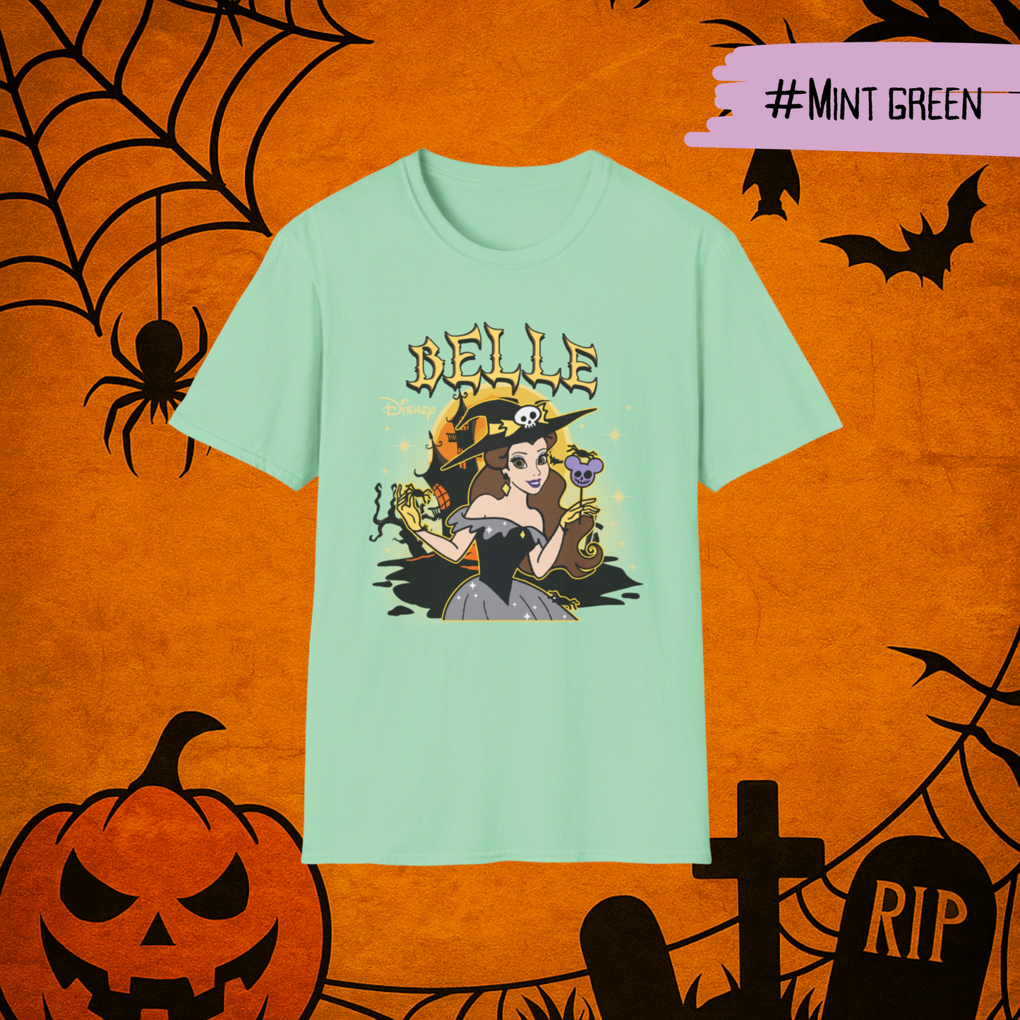 Belle Disney Princess Shirt, Halloween Princess Shirt, Princess Matching Shirt, Halloween Disney Shirt, Halloween Girls Trip Shirt