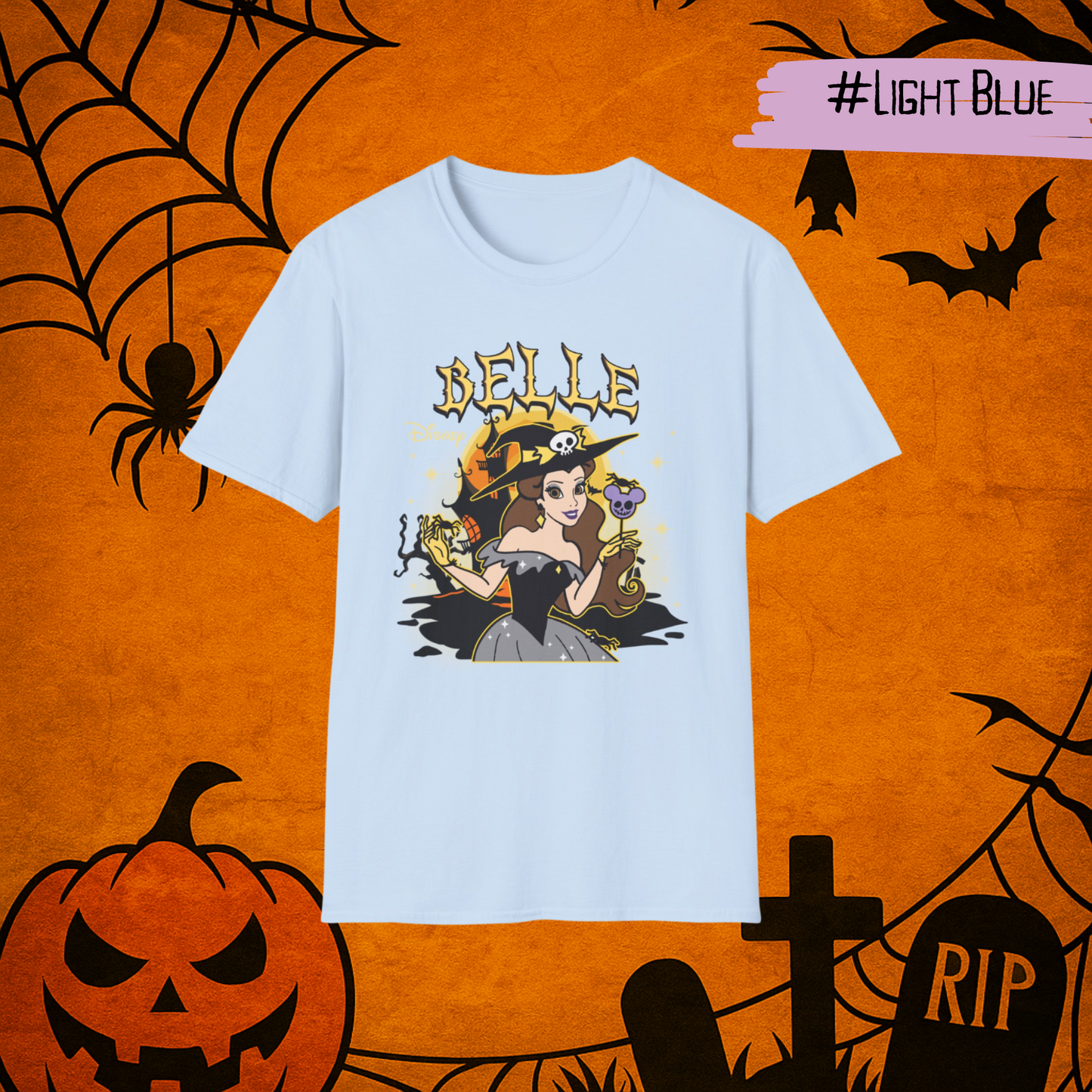 Belle Disney Princess Shirt, Halloween Princess Shirt, Princess Matching Shirt, Halloween Disney Shirt, Halloween Girls Trip Shirt